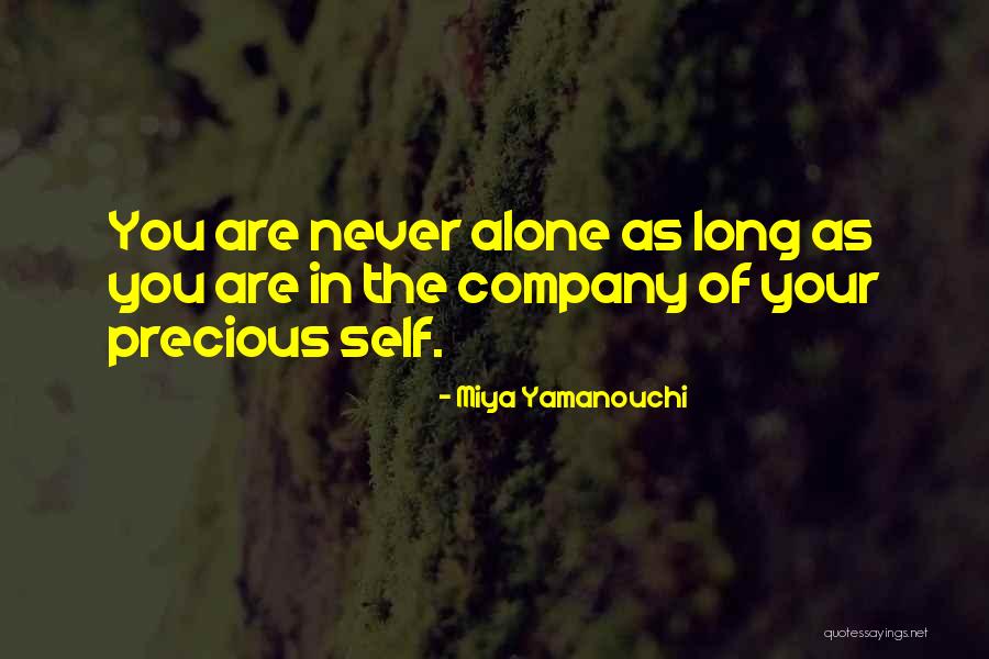 Never Love Your Company Quotes By Miya Yamanouchi