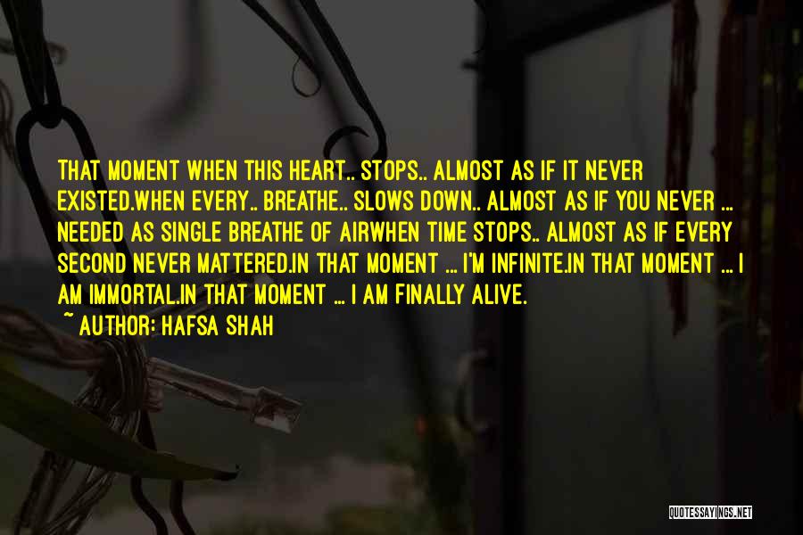 Never Mattered Quotes By Hafsa Shah