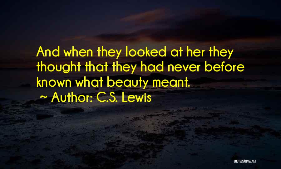Never Meant Quotes By C.S. Lewis