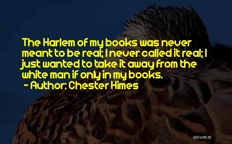 Never Meant Quotes By Chester Himes
