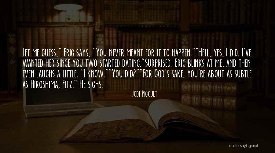 Never Meant To Happen Quotes By Jodi Picoult