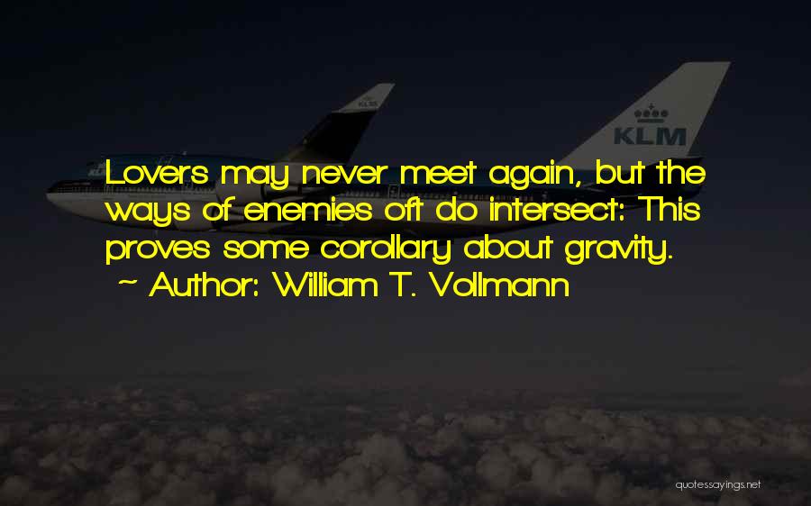 Never Meet Again Quotes By William T. Vollmann