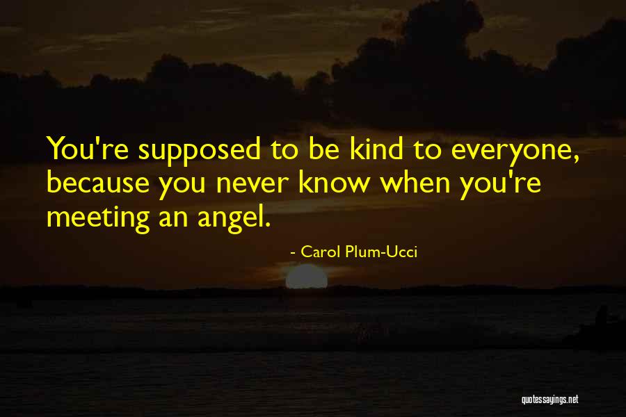 Never Meeting Someone Quotes By Carol Plum-Ucci Never Meeting Someone Quotes By Carol Plum-Ucci