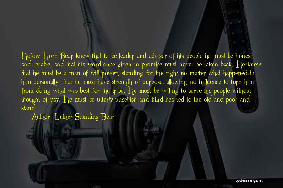Never Pay Back Quotes By Luther Standing Bear