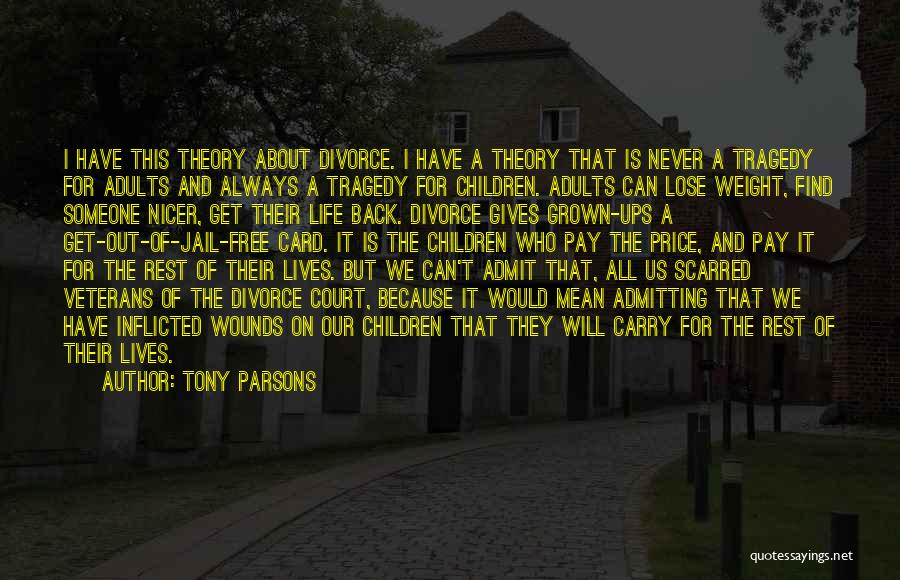 Never Pay Back Quotes By Tony Parsons