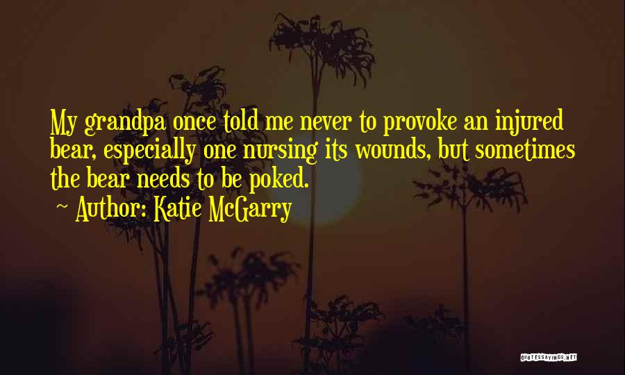 Never Provoke Me Quotes By Katie McGarry