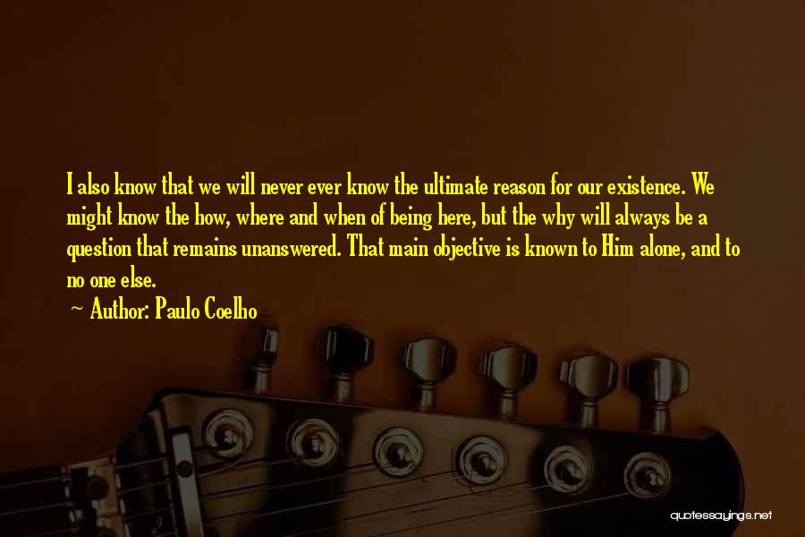 Never Question Why Quotes By Paulo Coelho