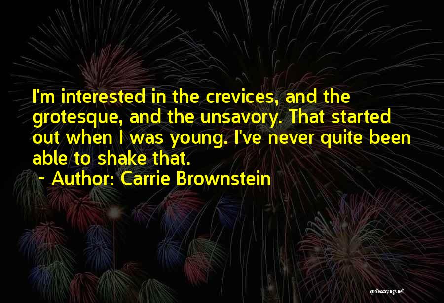 Never Quit Quotes By Carrie Brownstein