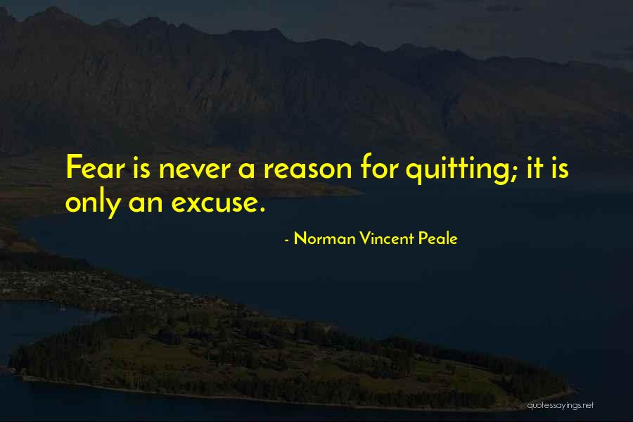 Never Quitting Quotes By Norman Vincent Peale