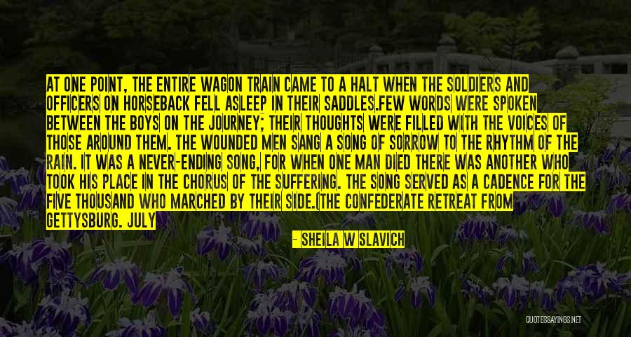 Never Retreat Quotes By Sheila W Slavich