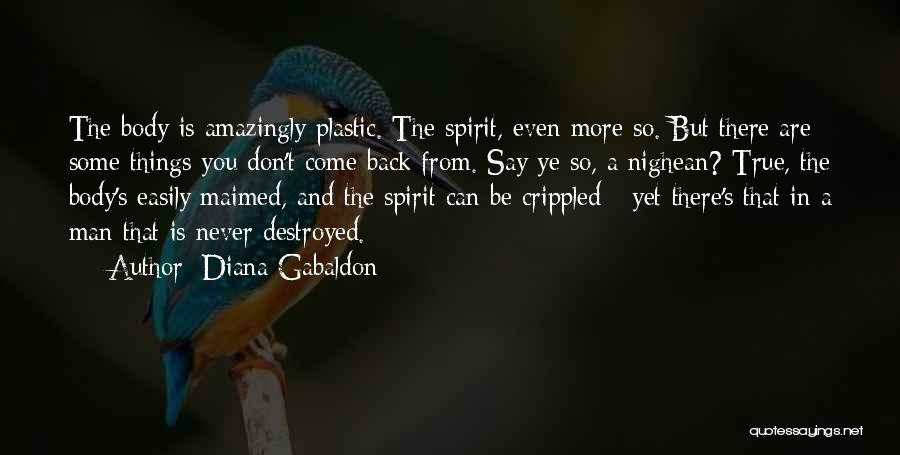 Never Say Can't Quotes By Diana Gabaldon