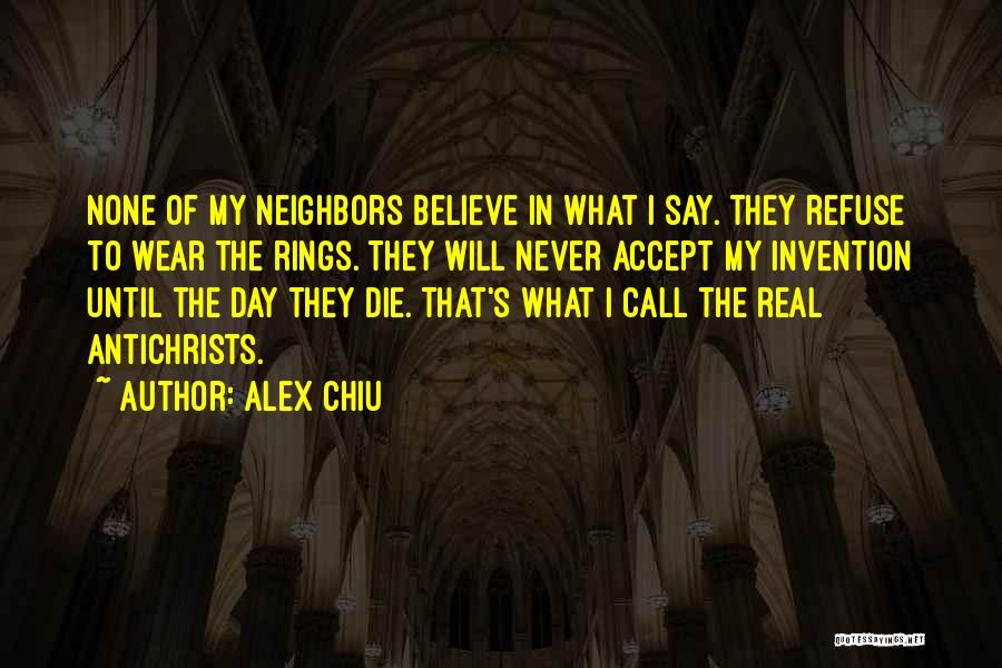 Never Say Die Quotes By Alex Chiu