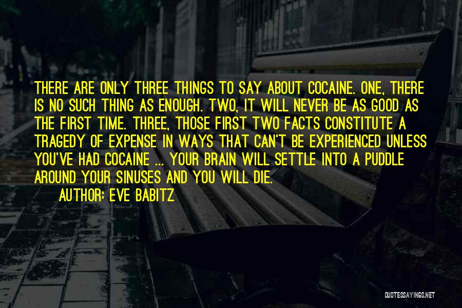 Never Say Die Quotes By Eve Babitz