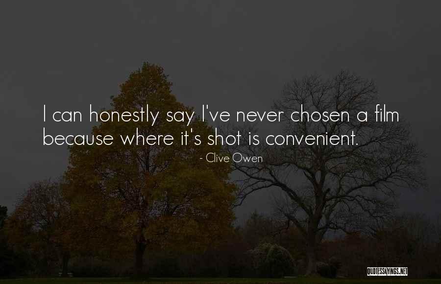 Never Say Never Film Quotes By Clive Owen