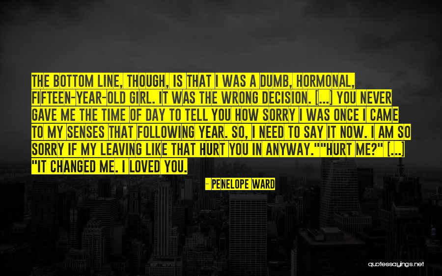 Never Say Sorry Quotes By Penelope Ward Never Say Sorry Quotes By Penelope Ward