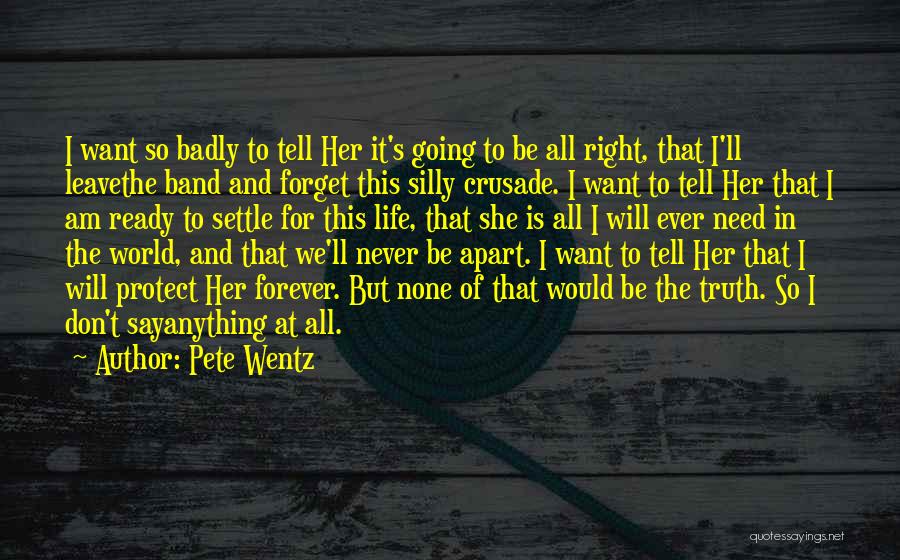 Never Say Truth Quotes By Pete Wentz