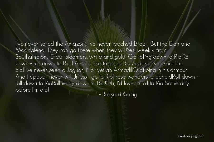 Never Seen Before Love Quotes By Rudyard Kipling