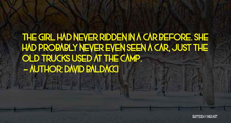 Never Seen Before Quotes By David Baldacci