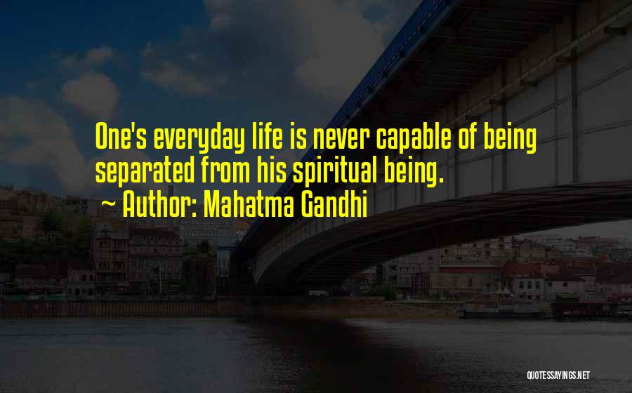 Never Separated Quotes By Mahatma Gandhi