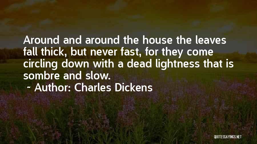 Never Slow Down Quotes By Charles Dickens