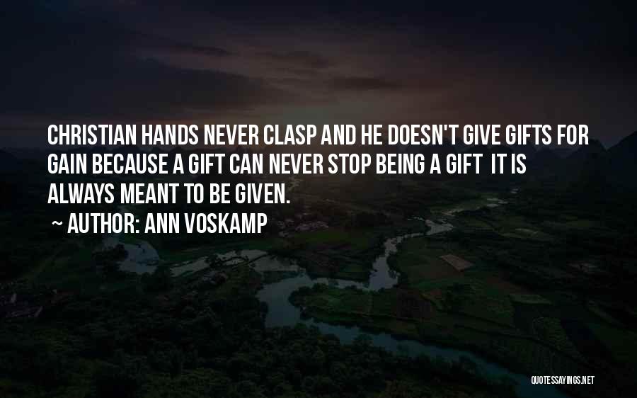 Never Stop Living Quotes By Ann Voskamp