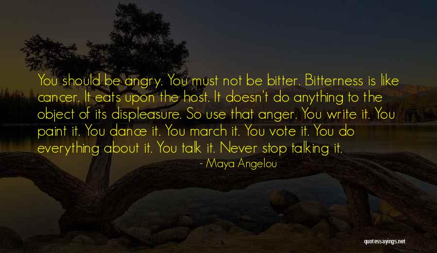 Never Stop Talking Quotes By Maya Angelou