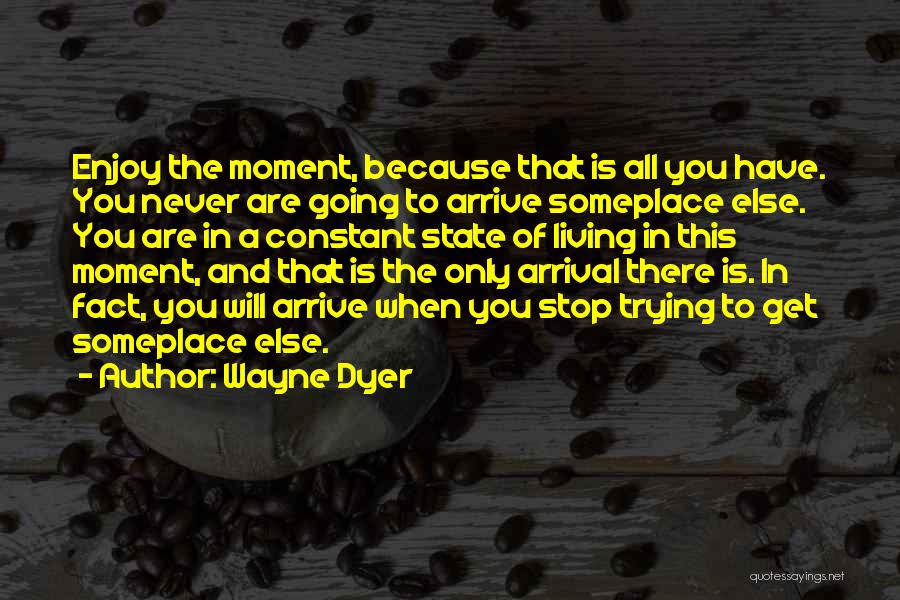 Never Stop Trying Quotes By Wayne Dyer