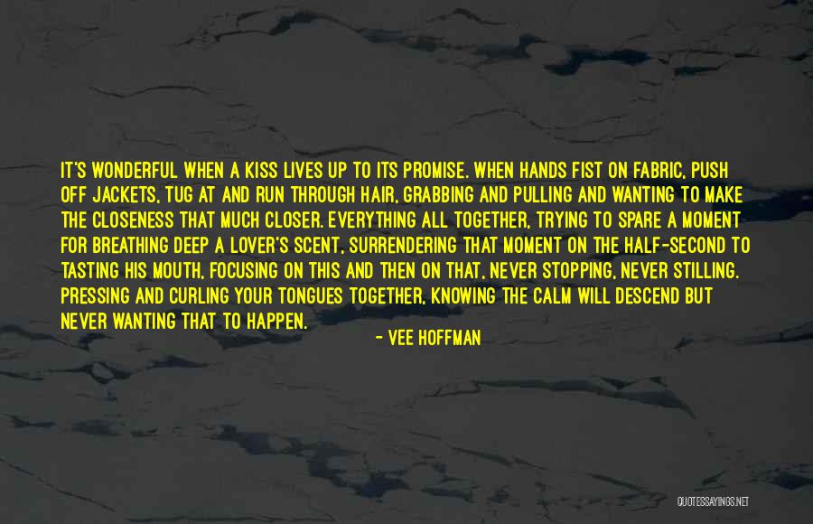 Never Stopping Quotes By Vee Hoffman