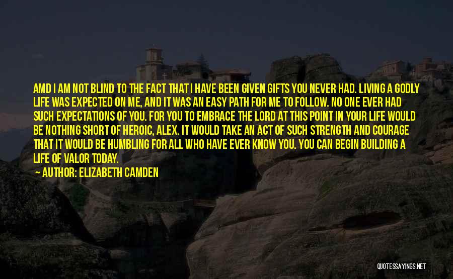 Never Take It Easy Quotes By Elizabeth Camden