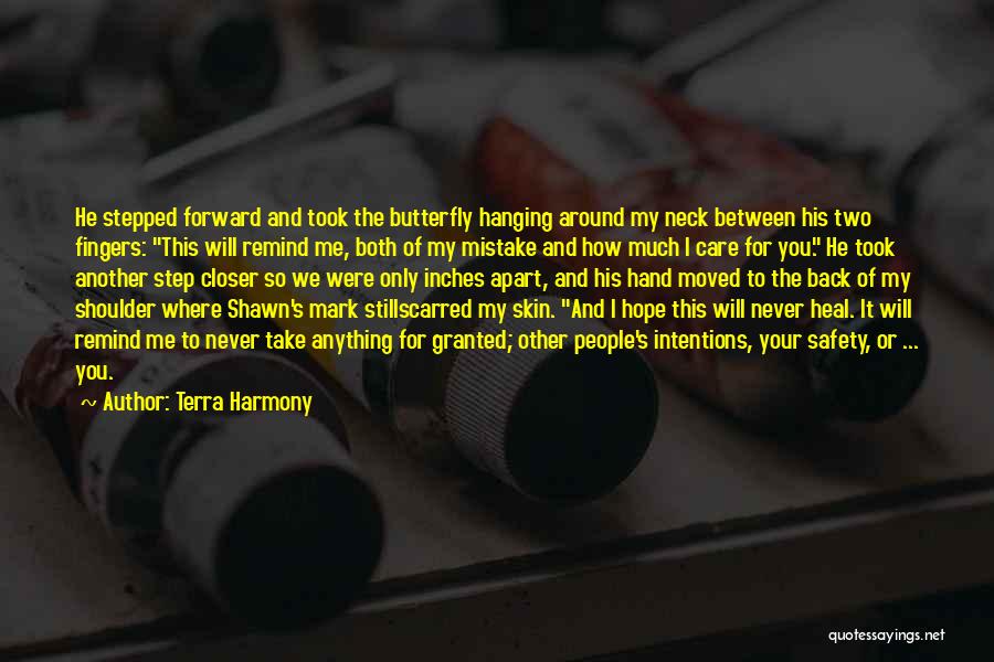 Never Take You Back Quotes By Terra Harmony