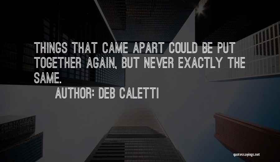 Never Together Never Apart Quotes By Deb Caletti