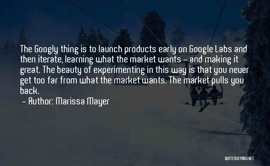 Never Too Far Quotes By Marissa Mayer