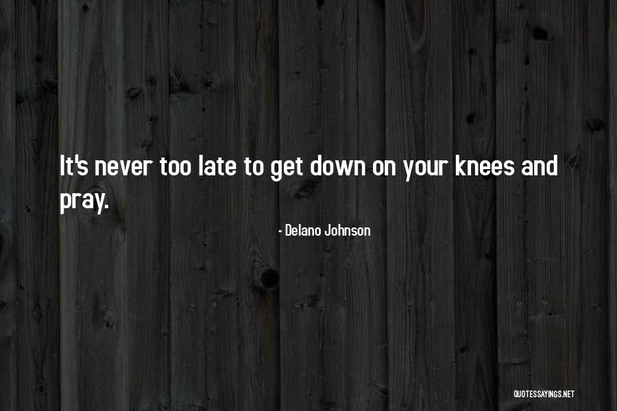 Never Too Late Love Quotes By Delano Johnson Never Too Late Love Quotes By Delano Johnson