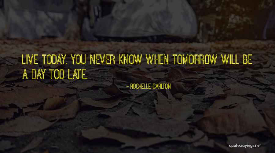 Never Too Late Love Quotes By Rochelle Carlton Never Too Late Love Quotes By Rochelle Carlton