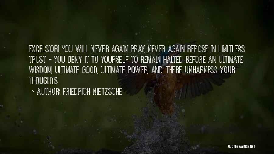 Never Trust Again Quotes By Friedrich Nietzsche