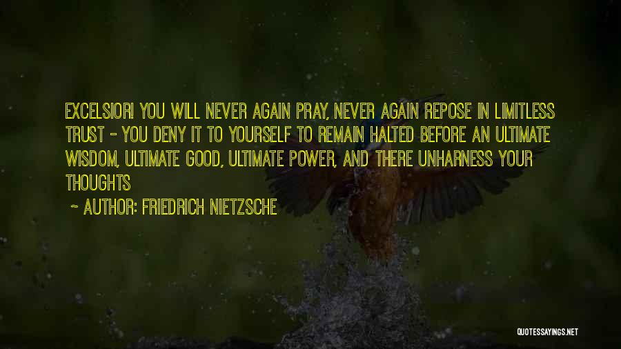 Never Trust You Again Quotes By Friedrich Nietzsche