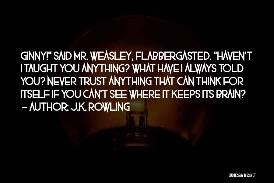 Never Trust You Quotes By J.K. Rowling