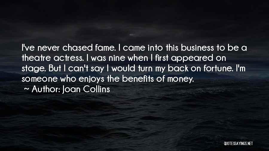 Never Turn Back Quotes By Joan Collins