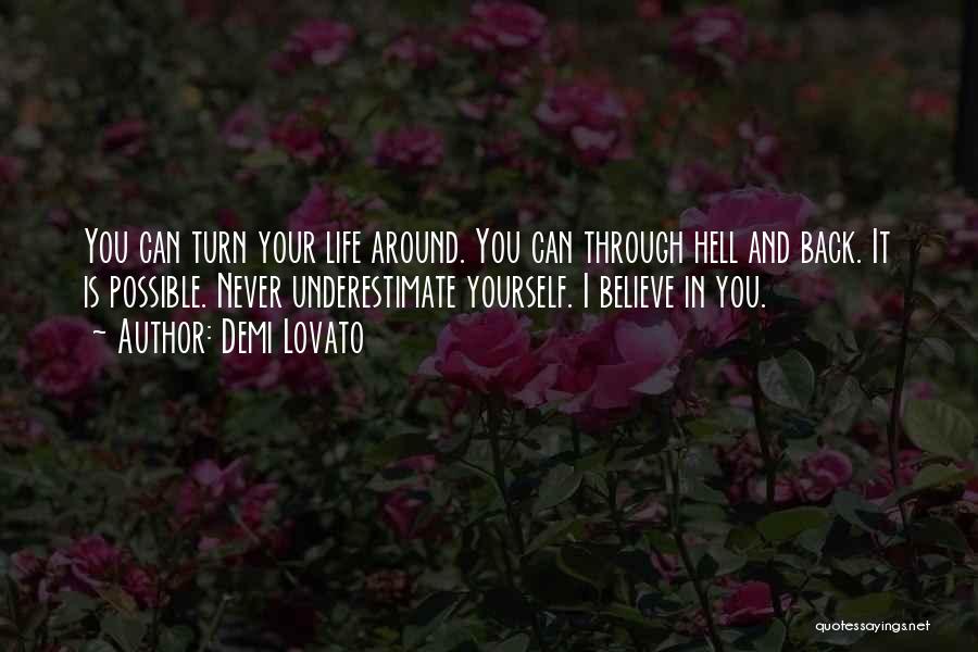 Never Turn Your Back Quotes By Demi Lovato
