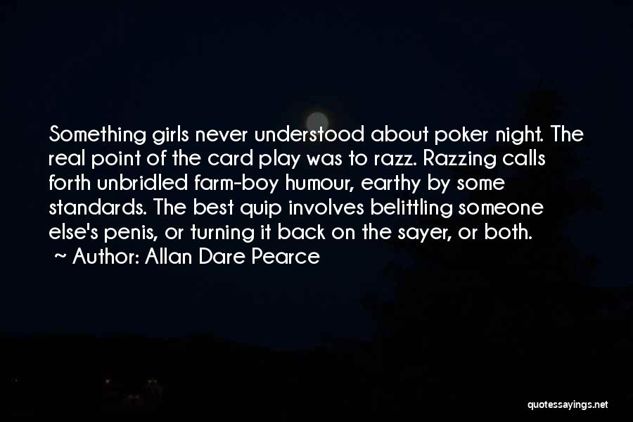 Never Turning Your Back Quotes By Allan Dare Pearce