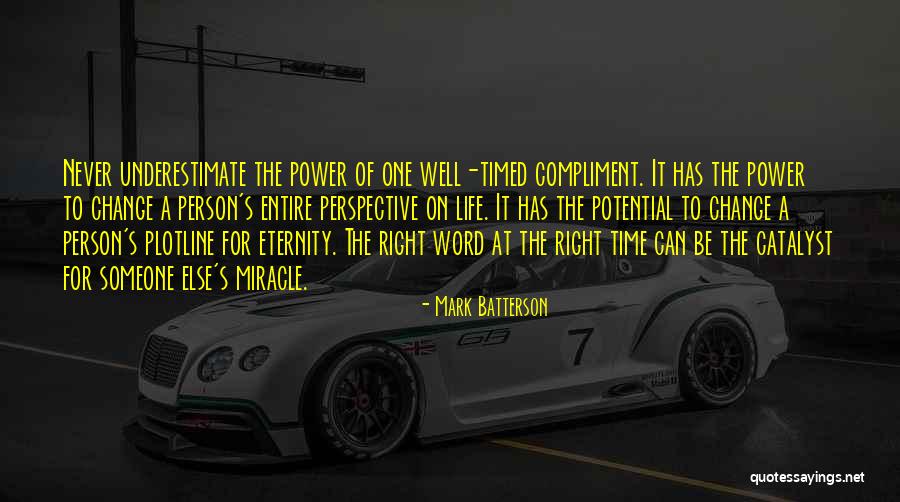 Never Underestimate The Mark Quotes By Mark Batterson Never Underestimate The Mark Quotes By Mark Batterson