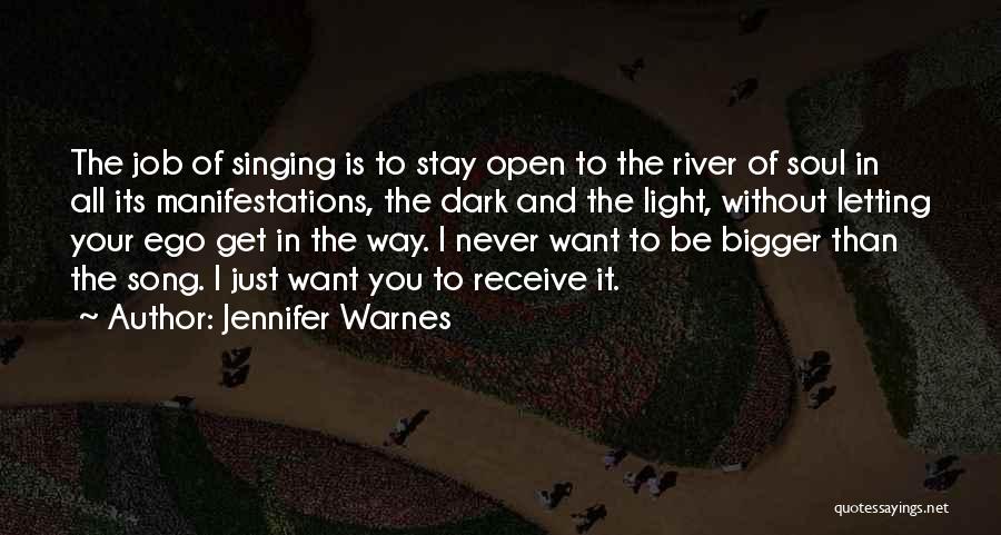Never Want To Be Without You Quotes By Jennifer Warnes