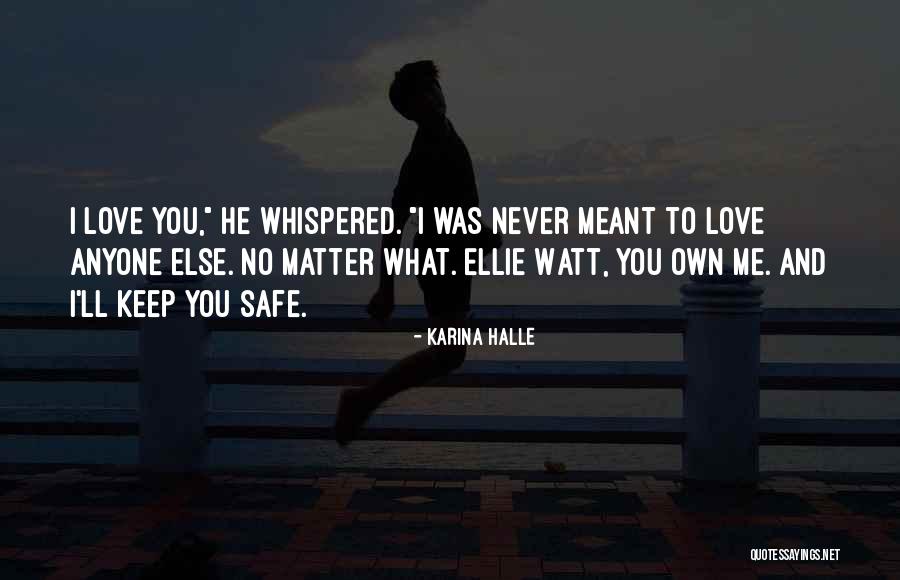 Never Was Love Quotes By Karina Halle