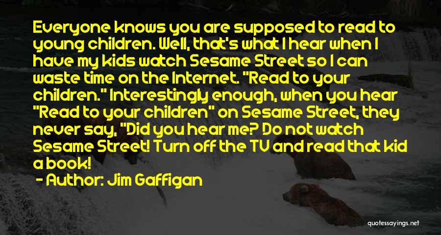 Never Waste Time Quotes By Jim Gaffigan