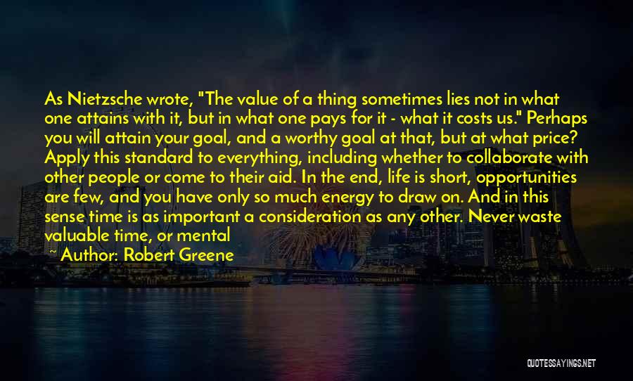 Never Waste Time Quotes By Robert Greene