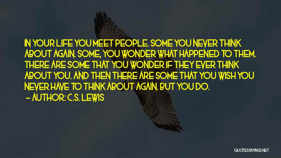 Never Wonder What If Quotes By C.S. Lewis