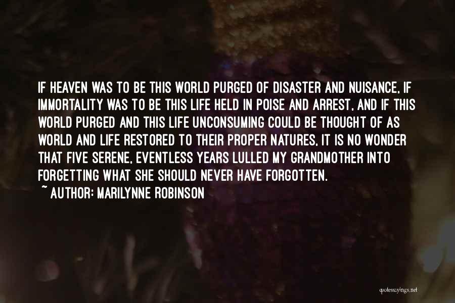 Never Wonder What If Quotes By Marilynne Robinson