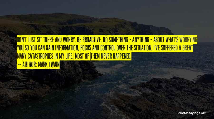 Never Worry About Anything Quotes By Mark Twain