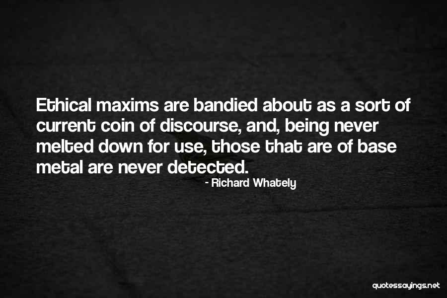 Never Yet Melted Quotes By Richard Whately Never Yet Melted Quotes By Richard Whately