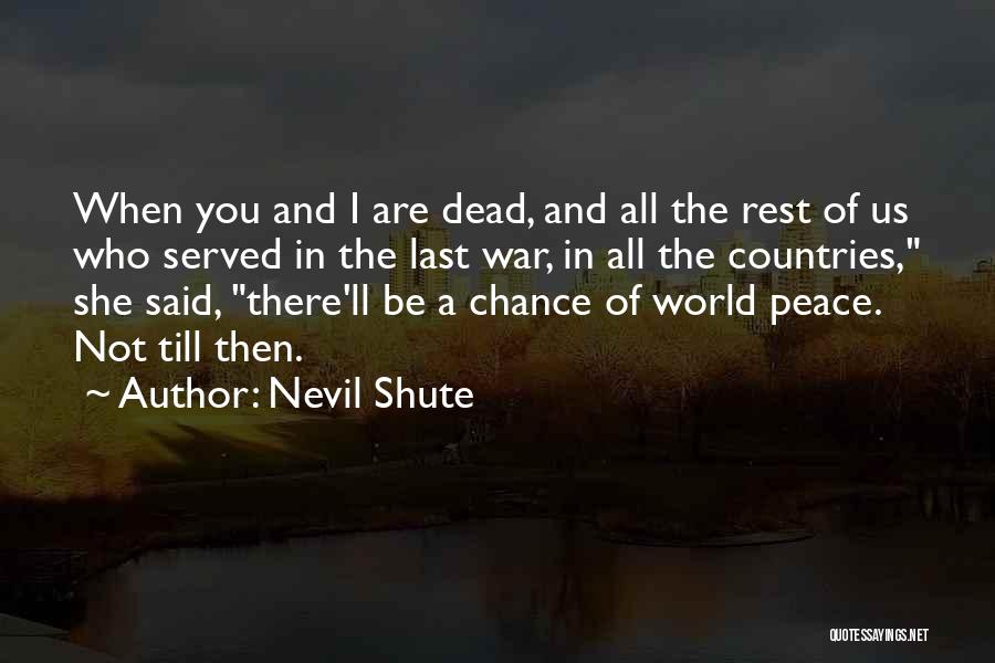 Nevil Shute Quotes 289969